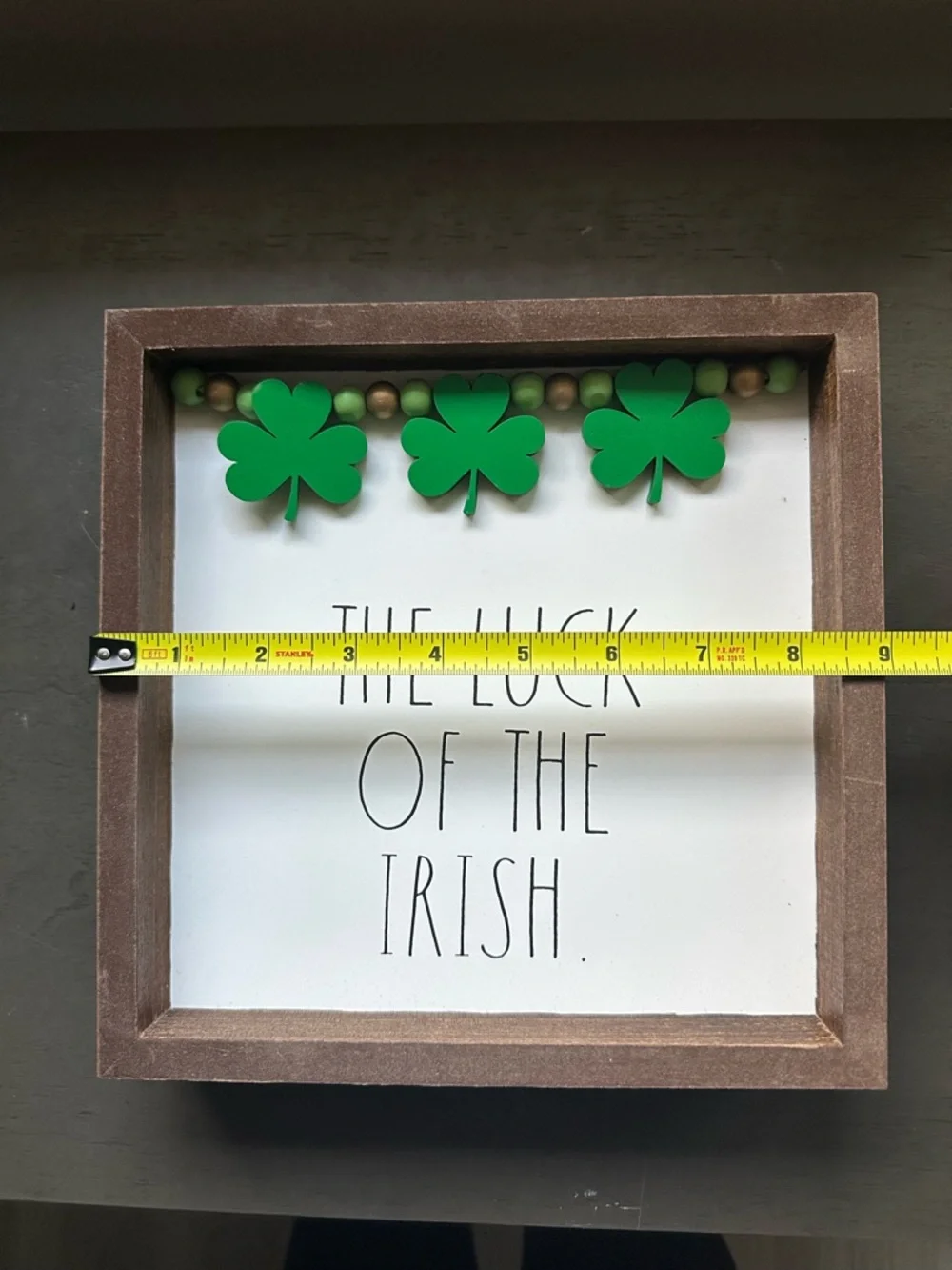 Rae Dunn St Patrick’s day wooden sign